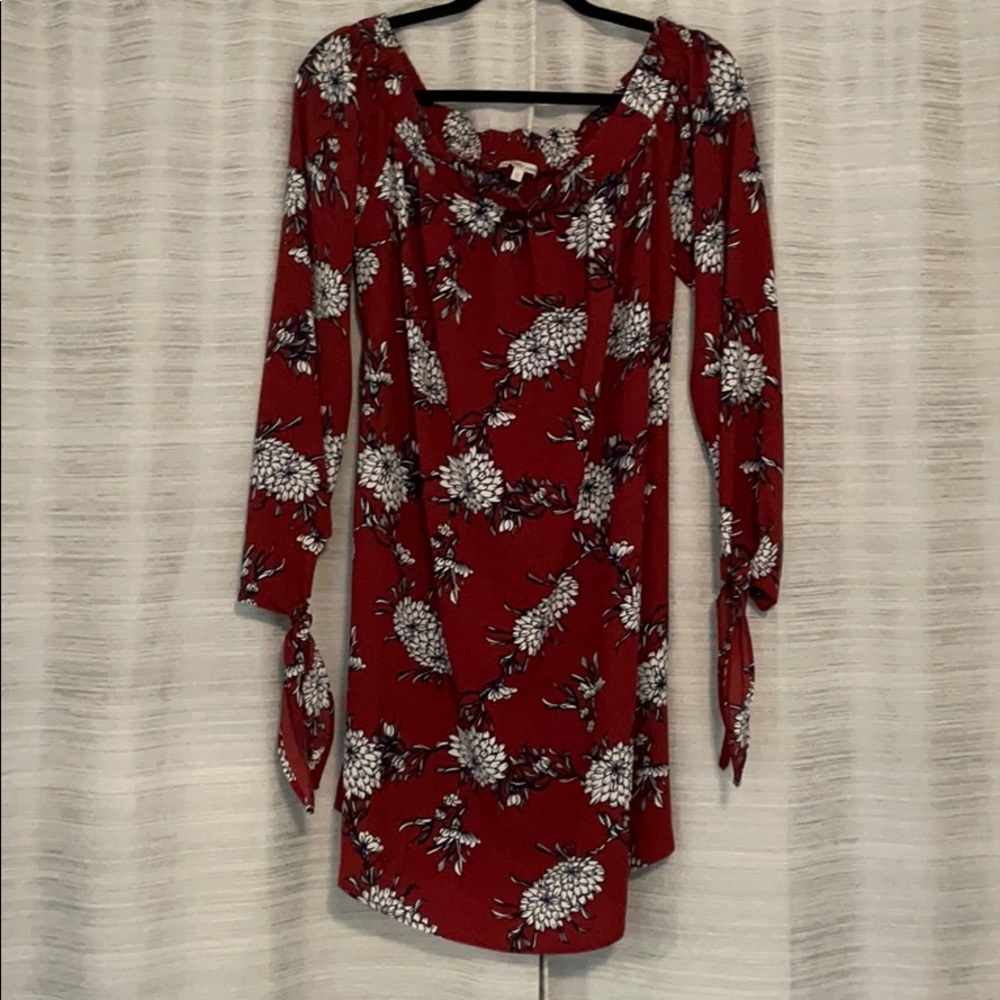 Off the shoulder dress
